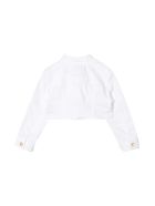 Balmain White Denim Jacket Balmain White Denim Jacket - Bianco
