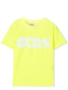 GCDS Mini Print T-shirt GCDS Mini Print T-shirt - Giallo fluo