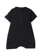 Moncler Black Baby Suit Moncler Black Baby Suit - Nero