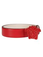 Versace Medusa Head Applique Belt Versace Medusa Head Applique Belt - Red