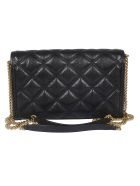 Saint Laurent Logo Plaque Shoulder Bag Saint Laurent Logo Plaque Shoulder Bag - Black