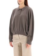 Loulou Studio Cashmere Polo Shirt Loulou Studio Cashmere Polo Shirt - TAUPE (Brown)