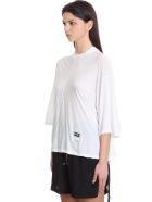 DRKSHDW Jumbo Top Topwear In White Cotton DRKSHDW Jumbo Top Topwear In White Cotton - white