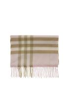 Burberry The Classic Check Cashmere Scarf Burberry The Classic Check Cashmere Scarf - Alabaster