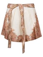 Zimmermann Floral Print Skirt Zimmermann Floral Print Skirt - NEUTRALS