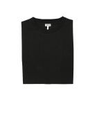 Loewe Loewe Logo Embroidered T-shirt Loewe Loewe Logo Embroidered T-shirt - BLACK