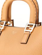 Ff Tote Medium Fendi Ff Tote Medium - Beige