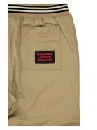 Burberry Dilan - Icon Stripe Detail Cotton Twill Drawcord Trousers Burberry Dilan - Icon Stripe Detail Cotton Twill Drawcord Trousers - Honey