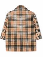 Burberry Vintage Check Pea Coat Burberry Vintage Check Pea Coat - Check