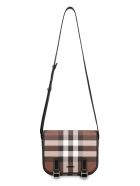 Burberry Canvas Messenger Bag Burberry Canvas Messenger Bag - brown