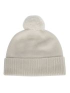 Agnona White Cashmere Blend Hat Agnona White Cashmere Blend Hat - White