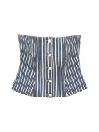 Ganni Corset Top Ganni Corset Top - Multicolor