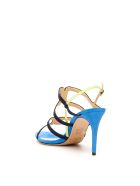 Alexandre Birman Multicolor Mena 85 Sandals Alexandre Birman Multicolor Mena 85 Sandals - NIGHT BLUE LEMON AZURE (Blue)