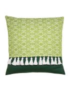 Cushions Trama 80x80 Cm Le Botteghe su Gologone Cushions Trama 80x80 Cm - Green Fantasy