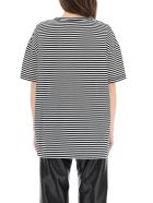 N.21 Striped T-shirt With Logo Pocket N.21 Striped T-shirt With Logo Pocket - RIGATO BIANCO NERO (White)