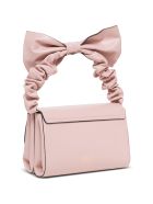 RED Valentino Black Leather Handbag With Bow RED Valentino Black Leather Handbag With Bow - Beige