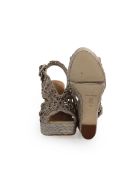 Paloma Barceló Munal Beige Raffia Wedge Sandal Paloma Barceló Munal Beige Raffia Wedge Sandal - Taupe