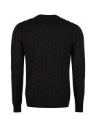Dolce & Gabbana Jacquard Crew-neck Sweater Dolce & Gabbana Jacquard Crew-neck Sweater - black