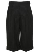 Saint Laurent Pinstripe Tailored Bermuda Shorts Saint Laurent Pinstripe Tailored Bermuda Shorts - Nero