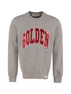 Golden Goose Archibald Cotton Crew-neck Sweatshirt Golden Goose Archibald Cotton Crew-neck Sweatshirt - grey