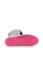 IRENEISGOOD Cuissardes Eco-leather Stretch Boots IRENEISGOOD Cuissardes Eco-leather Stretch Boots - FUXIA (Black)