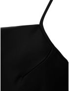 Nanushka Black Satin Lotti Dress Nanushka Black Satin Lotti Dress - Black