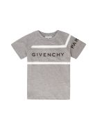 Givenchy Logo Cotton T-shirt Givenchy Logo Cotton T-shirt - grey