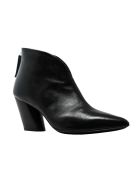 Halmanera Leather Ankle Boots Halmanera Leather Ankle Boots - BLACK