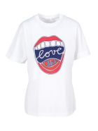 Chloé Chloe' Tshirt Lips Chloé Chloe' Tshirt Lips - Bianco
