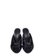 Balenciaga Sandals In Black Leather Balenciaga Sandals In Black Leather - black