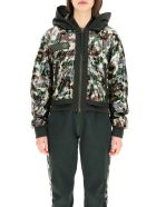 Mr & Mrs Italy Camouflage Sequined Bomber Jacket Mr & Mrs Italy Camouflage Sequined Bomber Jacket - CAMOU (Green)