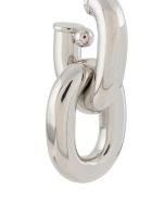 Paco Rabanne Silver-colored Aluminum Xl Hoop Earrings Paco Rabanne Silver-colored Aluminum Xl Hoop Earrings - Metallic