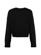 Versace Crew-neck Wool Sweater Versace Crew-neck Wool Sweater - black