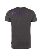 Philipp Plein Cotton Crew-neck T-shirt Philipp Plein Cotton Crew-neck T-shirt - grey