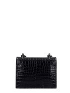 Jimmy Choo Mini Paris Shoulder Bag In Black Leather Jimmy Choo Mini Paris Shoulder Bag In Black Leather - black