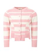 Douuod Multicolor Cardiagn For Girl Douuod Multicolor Cardiagn For Girl - Pink