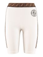 Fendi Techno Fabric Shorts Fendi Techno Fabric Shorts - White