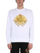 Versace Jeans Couture Crew Neck Sweatshirt Versace Jeans Couture Crew Neck Sweatshirt - Bianco
