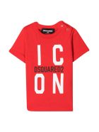 Dsquared2 Red T-shirt Dsquared2 Red T-shirt - Unica