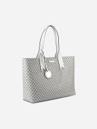 Shopper Bag With All-over Monogram Emporio Armani Shopper Bag With All-over Monogram - Grigio