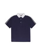 Fendi Cotton Piqué Polo Shirt Fendi Cotton Piqué Polo Shirt - blue