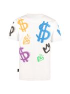 Philipp Plein Printed Cotton T-shirt Philipp Plein Printed Cotton T-shirt - White