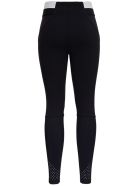 Leggings In Elastic Fabric With Logo Moncler Leggings In Elastic Fabric With Logo - Nero