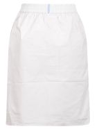 McQ Alexander McQueen Logo Patch Skirt McQ Alexander McQueen Logo Patch Skirt - Cygnus Grey