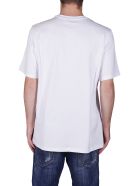 White Cotton T-shirt MSGM White Cotton T-shirt - White