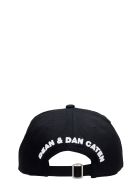Hats In Black Cotton Dsquared2 Hats In Black Cotton - Nerobianco