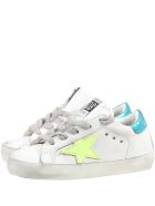 Golden Goose White ''super Star'' Sneakers For Kids Golden Goose White ''super Star'' Sneakers For Kids - WHITE