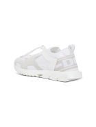 Dolce & Gabbana Blend-material Sorrento Trekking Sneakers Dolce & Gabbana Blend-material Sorrento Trekking Sneakers - White