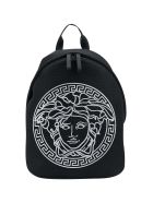 Young Versace Black Backpack Young Versace Black Backpack - Nero