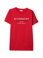 Givenchy Red T-shirt Teen Givenchy Givenchy Red T-shirt Teen Givenchy - Rosso